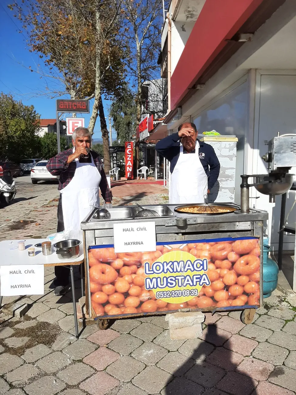 Lokmacı Mustafa'nın markalı lokma tezgâhı